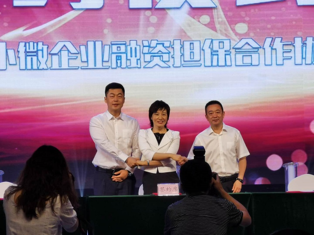 行下春風(fēng)望夏雨，擔(dān)保助企勇?lián)?dāng)